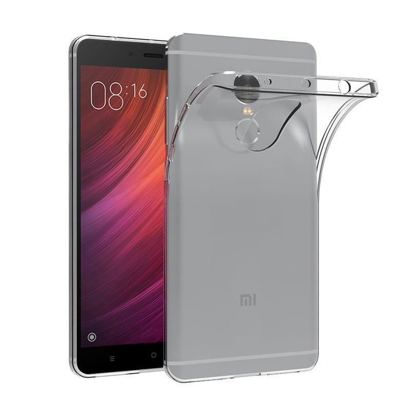 MaiJin Case for Xiaomi Redmi Note 4 / Redmi Note 4X (5.5 inch) Soft TPU Rubber Gel Bumper Transparent Back Cover - Image 1